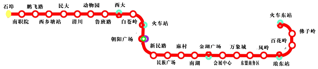 南寧地鐵1號(hào)線運(yùn)營(yíng)時(shí)間，南寧地鐵1號(hào)線運(yùn)行時(shí)間表