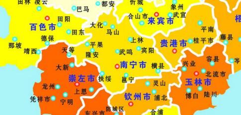 廣西有多少個(gè)市？多少個(gè)縣級(jí)市？多少個(gè)地級(jí)市？哪個(gè)最富裕？哪個(gè)發(fā)展最快？